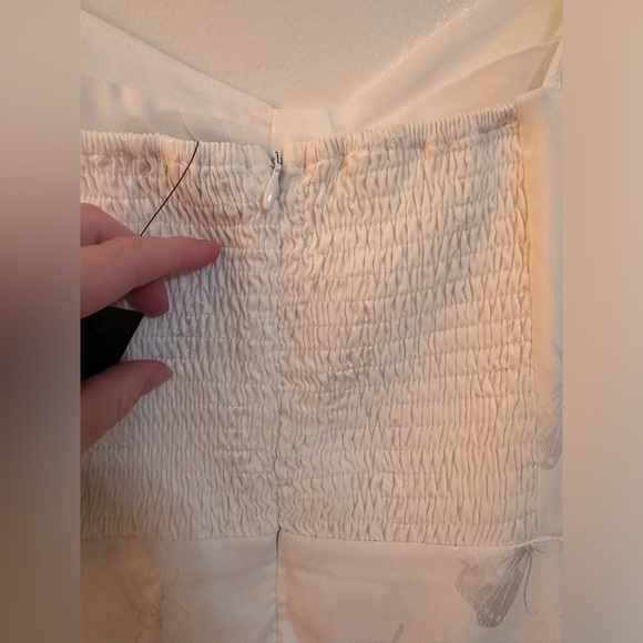 NWT Wishing on Love Satin Butterfly Dress - Picture 6 of 7